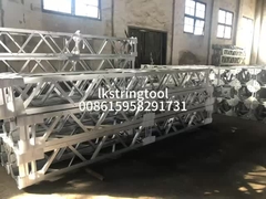 LBNXG Model Aluminum alloy lattince gin pole Tower Erection Gin Pole